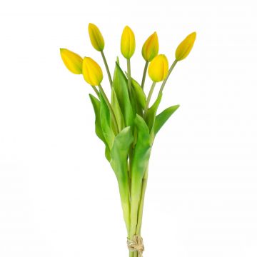 Mazzo di tulipani tessile LONA, giallo-verde, 45cm, Ø20cm