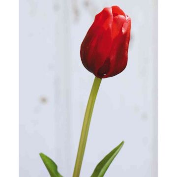 Tulipano artificiale LONA, rosso, 45cm, Ø4cm