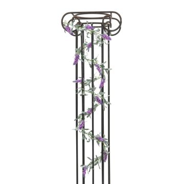 Ghirlanda di lavanda sintetica SPENCER, viola chiaro, 180cm, Ø2cm