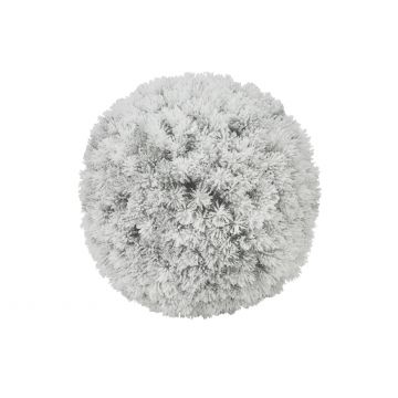 Pino a sfera di plastica ALESSIA, innevato, bianco, Ø30cm
