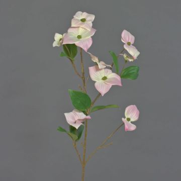 Ramo di corniolo sintetico KOHANA, con fiori, rosa, 70cm