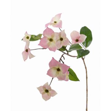 Ramo di corniolo sintetico KOHANA, con fiori, rosa, 70cm