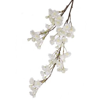 Ramo di ciliegio sintetico DJUNA, fiori, bianco, 135cm
