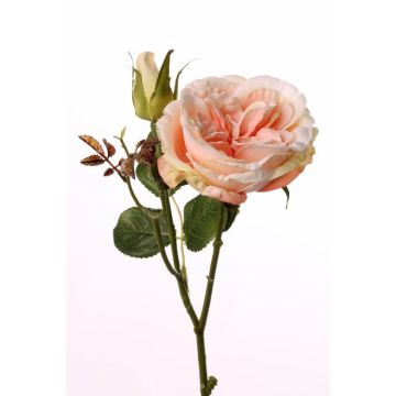 Rosa artificiale JUDY, arancione, 35cm, Ø8cm