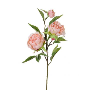 Peonia finta MANJA, rosa, 70cm, Ø8-10cm