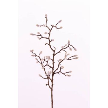 Ramo di magnolia artificiale KOTORI, bianco, 75cm