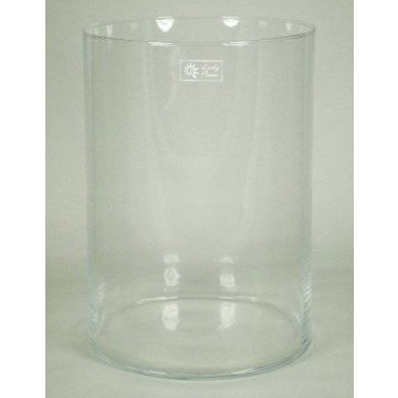 Vaso in vetro SANYA OCEAN, cilindro, trasparente, 35cm, Ø25cm