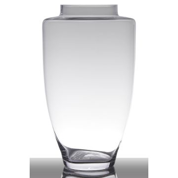 Elegante vaso di vetro LACEY, trasparente, 31,5cm, Ø18cm