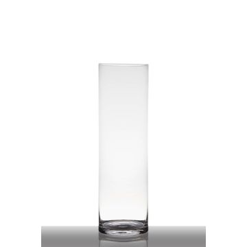Vaso da terra in vetro cilindrico SANYA EARTH, trasparente, 50cm, Ø15cm