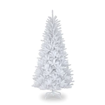 Albero di Natale artificiale ATLANTA SPEED, bianco, 120cm, Ø65cm