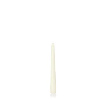 Candela per candeliere PALINA, avorio, 20cm, Ø2cm, 5h - Made in Germany