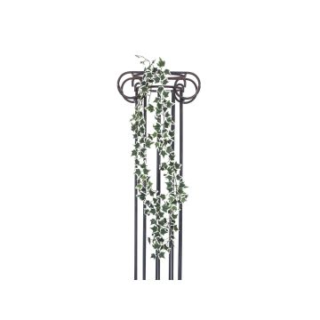 Ghirlanda di edera artificiale JOHANNES, verde-bianco, 180cm