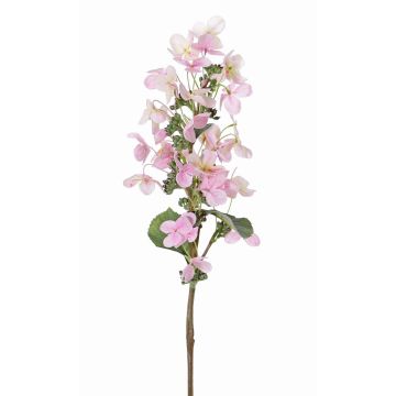 Ortensia paniculata artificiale CHADORA, rosa, 75cm, Ø15cm