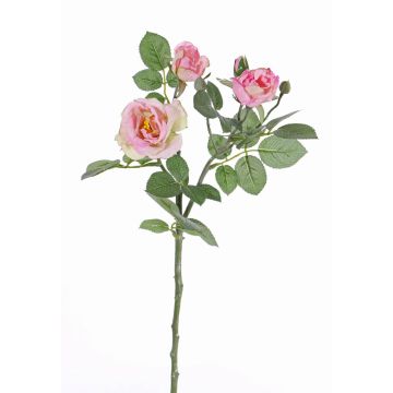 Ramo di rose artificiali CORALEE, rosa, 50cm, Ø3-7cm