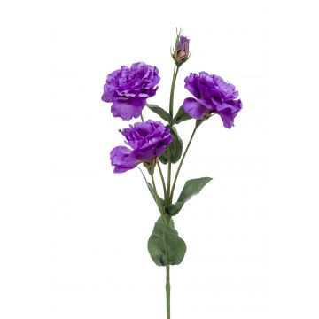 Fiore artificiale lisianthus JENO, viola, 70cm