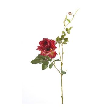 Ramo di rose tessile BEATA, fucsia, 75cm