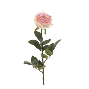 Rosa artificiale BRINA, rosa, 70cm