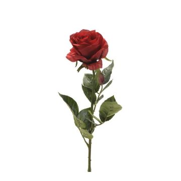 Rosa artificiale BRINA, rosso, 70cm