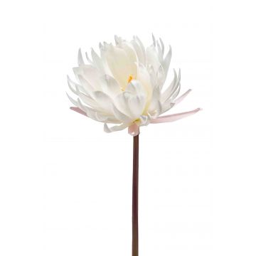 Fiore artificiale di crisantemo NAGANO, bianco, 80 cm.