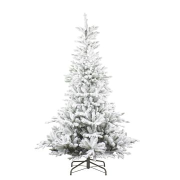 Abete bianco artificiale SALZBURG SPEED, innevato, 150cm, Ø100cm