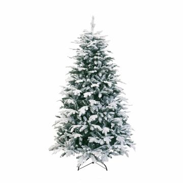 Albero di Natale artificiale ZÜRICH SPEED, innevato, 120cm, Ø95cm
