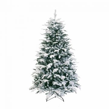 Albero di Natale artificiale ZÜRICH SPEED, innevato, 240cm, Ø150cm