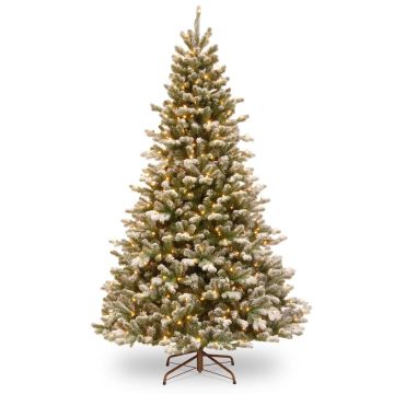 Abete artificiale LINZ SPEED, LEDs, innevato, 230cm, Ø145cm