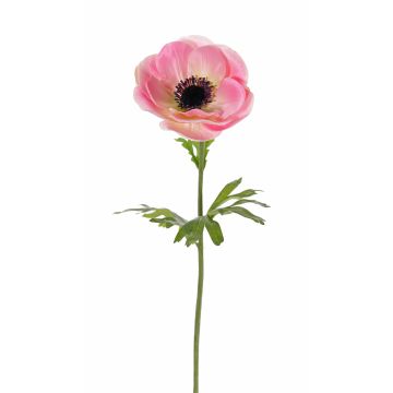 Anemone artificiale ANJALA, rosa, 40cm, Ø11cm