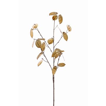 Ramo di lunaria artificiale BAMBY, oro, 90cm