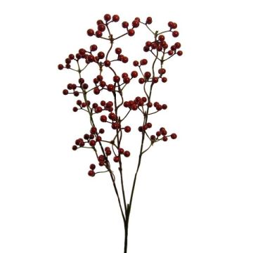 Ramo decorativo di bacche finte FLOMER, bacche, rosso, 60 cm