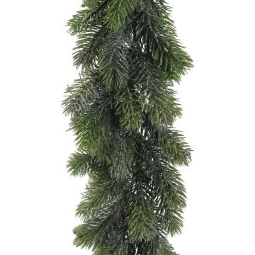 Ghirlanda decorativa abete CALPRO, ghiacciata, 180 cm