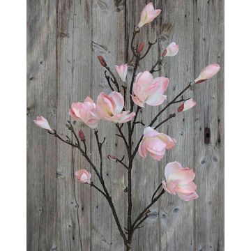 Ramo di magnolie finte YONA, giallo rosa, 130cm