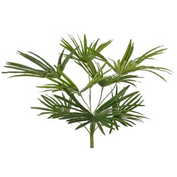 Palma artificiale Washingtonia SAIMA su bastone, difficilmente infiammabile, 45 cm