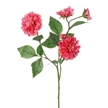 Ramo decorativo dalia artificiale QUINKA, rosa scuro, 70 cm