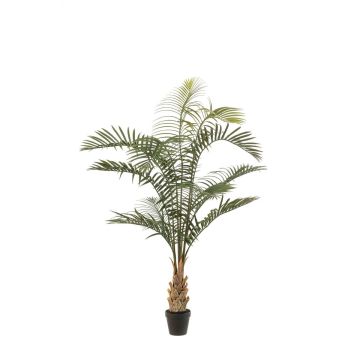 Palma dai frutti dorati artificiale VOWRAN in vaso decorativo, crossdoor, verde, 120 cm