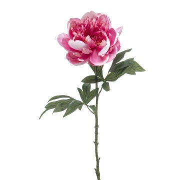 Fiore artificiale peonia TWOLER, rosa, 55 cm