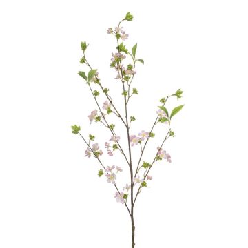 Ramo artificiale con fiori di melo DEXTOR, rosa chiaro, 95 cm
