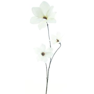 Ramo artificiale di magnolia MAZANA, crema, 80 cm