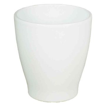 Vaso in ceramica per orchidee MALAYER, bianco, 15cm, Ø13,2cm