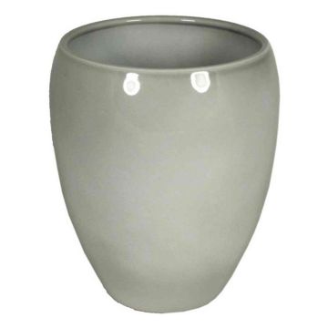 Vaso grigio URMIA MONUMENT, ceramica, 19cm, Ø16cm