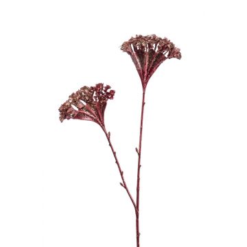 Celosia artificiale TEGMINE, rosso scuro, 70cm