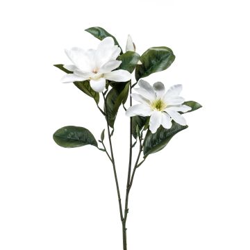 Magnolia finta BEGUR, bianco, 80cm