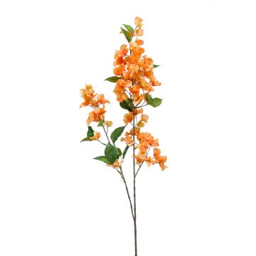 Ramo artificiale di bougainvillea MONELS con fiori, arancione, 115cm