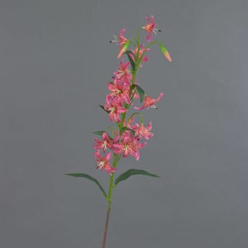 Fiore finto di giglio tigrato ARAMAIO, rosa, 80cm