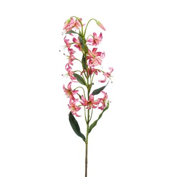 Fiore finto di giglio tigrato ARAMAIO, rosa, 80cm