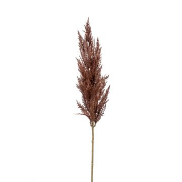 Ramo artificiale di erba della Pampa BATERNO, marrone scuro, 90cm