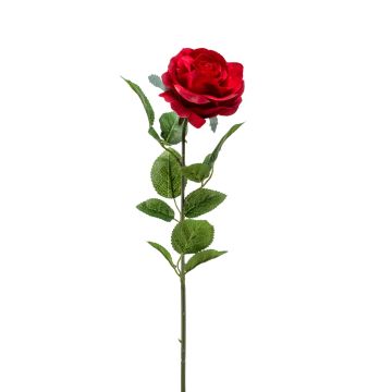 Rosa finta PEZOS, rosso, 60cm