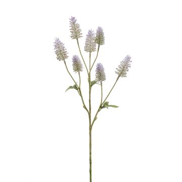 Ramo di trifoglio artificiale BEEMIM con fiori, viola-crema, 55cm