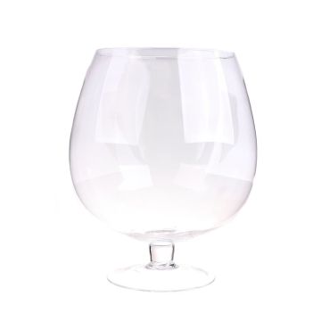 Grande bicchiere da cocktail LIAM su piede, trasparente, 38cm, Ø31cm