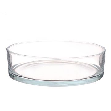 Ciotola per snack in vetro VERA AIR, trasparente, 8cm, Ø29cm